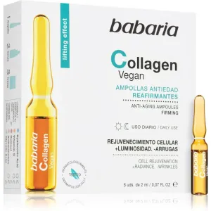 Babaria Collagen konzentriertes Serum gegen Zeichen von Hautalterung in Ampullen 5x2 ml