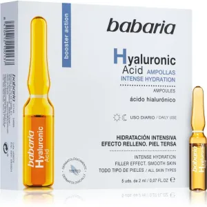 Babaria Hyaluronic Acid Ampulle mit Hyaluronsäure 5 x 2 ml #320189