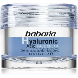 Babaria Hyaluronic Acid feuchtigkeitsspendende Gesichtscreme 50 ml