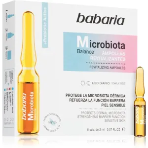 Babaria Microbiota Balance revitalisierendes Serum in Ampullen 5x2 ml
