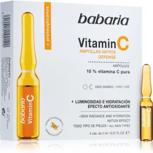 Babaria Vitamin C Ampulle mit Vitamin C 5 x 2 ml