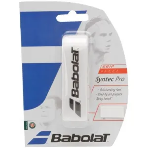 Babolat SYNTEC PRO GRIP WHITE Tennisschläger Tape, weiß, größe os