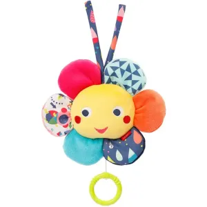 BABY FEHN Music Box Color Flower Kontrast-Spielzeug zum Aufhängen mit Melodie 1 St