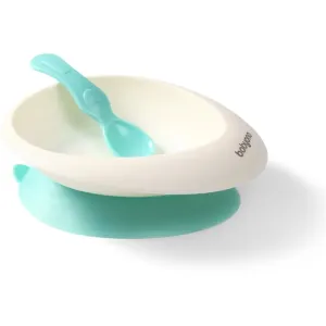 BabyOno Be Active Bowl with a Spoon Geschirrset Mint 6 m+ 1 St
