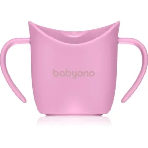 BabyOno Be Active Ergonomic Training Cup Trinklernbecher mit Griffen Purple 6 m+ 120 ml
