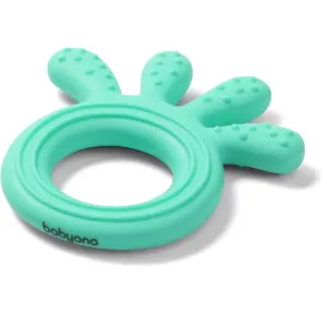 BabyOno Be Active Silicone Teether Octopus Beißring Mint 1 St