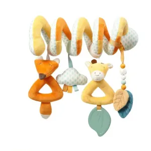 BabyOno Have Fun Educational Spiral Toy Kontrast-Spielzeug zum Aufhängen Skinny Mates 0m+ 1 St