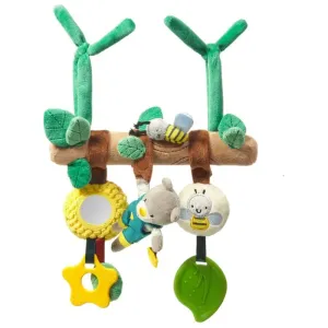 BabyOno Have Fun Educational Toy Kontrast-Spielzeug zum Aufhängen Gardener Teddy 1 St