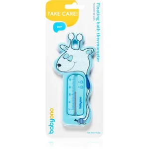 BabyOno Take Care Floating Bath Thermometer Kinderthermometer für das Bad Blue Giraffe 1 St