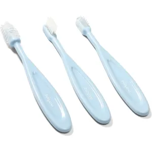 BabyOno Toothbrush Zahnbürste für Kinder Blue 3 St