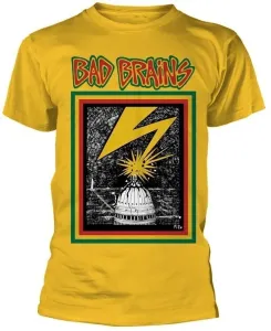 Bad Brains T-Shirt Logo Herren Yellow L