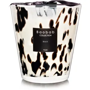 Baobab Collection Pearls Black Duftkerze 16 cm