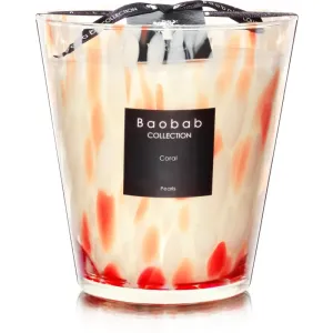 Baobab Collection Pearls Coral Duftkerze 16 cm
