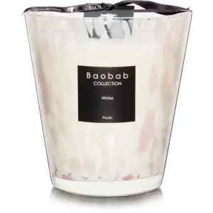 Baobab Collection Pearls White Duftkerze 16 cm