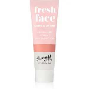 Barry M Fresh Face flüssiges Rouge und Lipgloss Farbton Peach Glow 10 ml