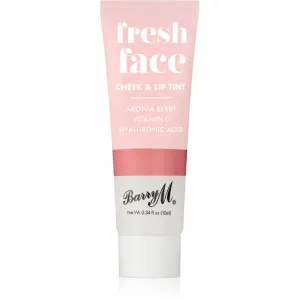 Barry M Fresh Face flüssiges Rouge und Lipgloss Farbton Summer Rose 10 ml
