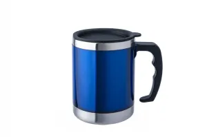 BasicNature MUG Edelstahl-Thermobehälter blau 0,42 l