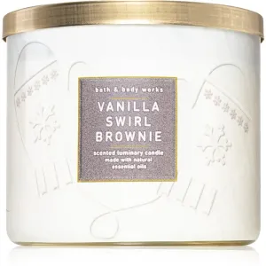 Bath & Body Works Vanilla Swirl Brownie Duftkerze 411 g