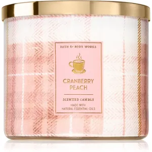 Bath & Body Works Cranberry Peach Duftkerze 411 g