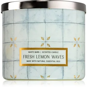 Bath & Body Works Fresh Lemon Waves Duftkerze 411 g