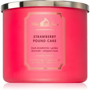 Bath & Body Works Strawberry Pound Cake Duftkerze 411 g