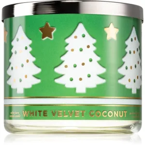 Bath & Body Works White Velvet Coconut Duftkerze 411 g