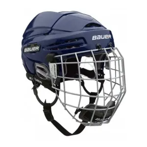 Bauer 5100 COMBO Hockey Helm, dunkelblau, größe L