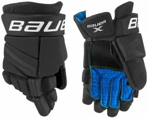 Bauer X GLOVE JR Eishockey Handschuhe für Kinder, schwarz, größe 10