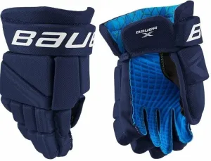 Bauer X GLOVE YTH Eishockey Handschuhe für Kinder, dunkelblau, größe 8