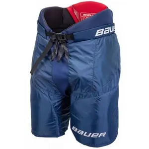 Bauer NSX PANTS JR Eishockey Hose für Kinder, blau, größe L