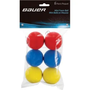 Bauer MINI FOAM BALL Satz Hockey Schaumstoffbälle, farbmix, größe os