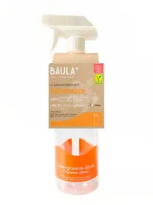 Baula Entfetter Starter Kit - Flasche + Öko-Tablette zur Reinigung 5 g
