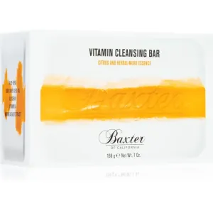 Baxter of California Vitamin Cleansing Bar Citrus and Herbal-Musk Nährende Flüssigseife 198 g
