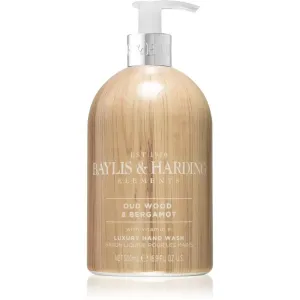 Baylis & Harding Elements Oud Wood & Bergamot flüssige Seife für die Hände 500 ml