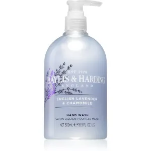 Baylis & Harding English Lavender & Chamomile flüssige Seife für die Hände 500 ml