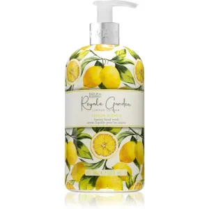 Baylis & Harding Royale Garden Lemon & Basil flüssige Seife für die Hände 500 ml