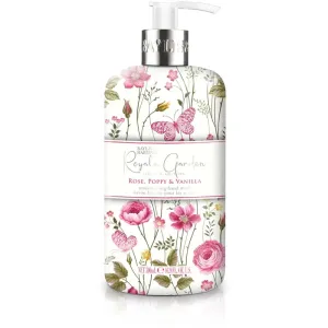 Baylis & Harding Royale Garden Rose, Poppy & Vanilla flüssige Seife für die Hände 500 ml #320441