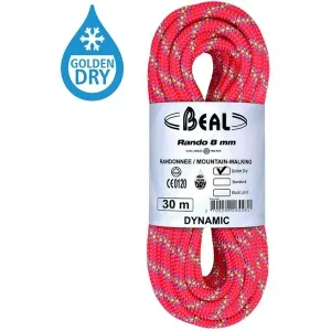BEAL RANDO GLACIER Seil, rosa, größe 30 M