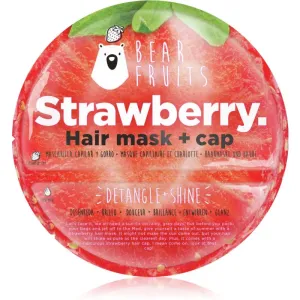 Bear Fruits Strawberry Maske für die Haare für glänzendes und geschmeidiges Haar 20