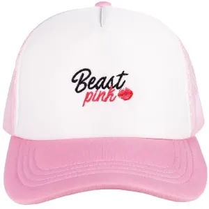 BeastPink Damenkappe Panel Cap Baby Pink