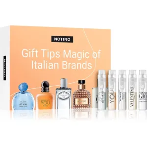 Beauty Discovery Box Notino Gift Tips Magic of Italian Brands Set Unisex