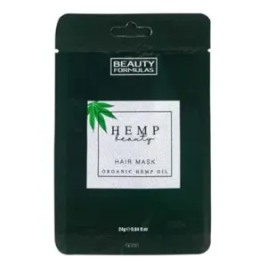 Beauty Formulas Haarmaske mit Hanf Hemp Beauty (Hair Mask Organic Hemp Oil) 24 g
