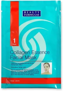 Beauty Formulas Clear Skin Collagen Essence Kollagenmaske mit revitalisierender Wirkung 1 St