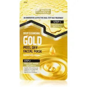 Beauty Formulas Gold Peeling und Maske 2 in 1 1 St