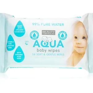 Beauty Formulas Baby Aqua Feuchttücher für Kinder 56 St