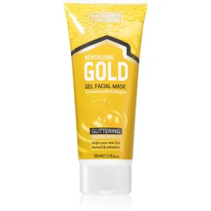 Beauty Formulas Gold Gelmaske mit Kollagen 100 ml
