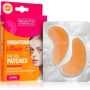 Beauty Formulas Vitamin C aufhellende Hautmaske für die Augen 6x2 St