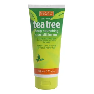 Beauty Formulas Tea Tree feuchtigkeitsspendender und nährender Conditioner 200 ml