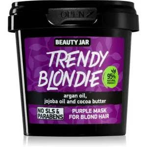 Beauty Jar Trendy Blondie Natürlich neutralisierende Maske für blonde Haare 150 ml
