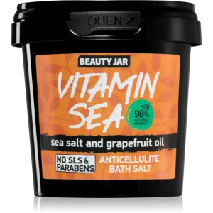 Beauty Jar Vitamin Sea Badesalz gegen Zellulitis 150 g